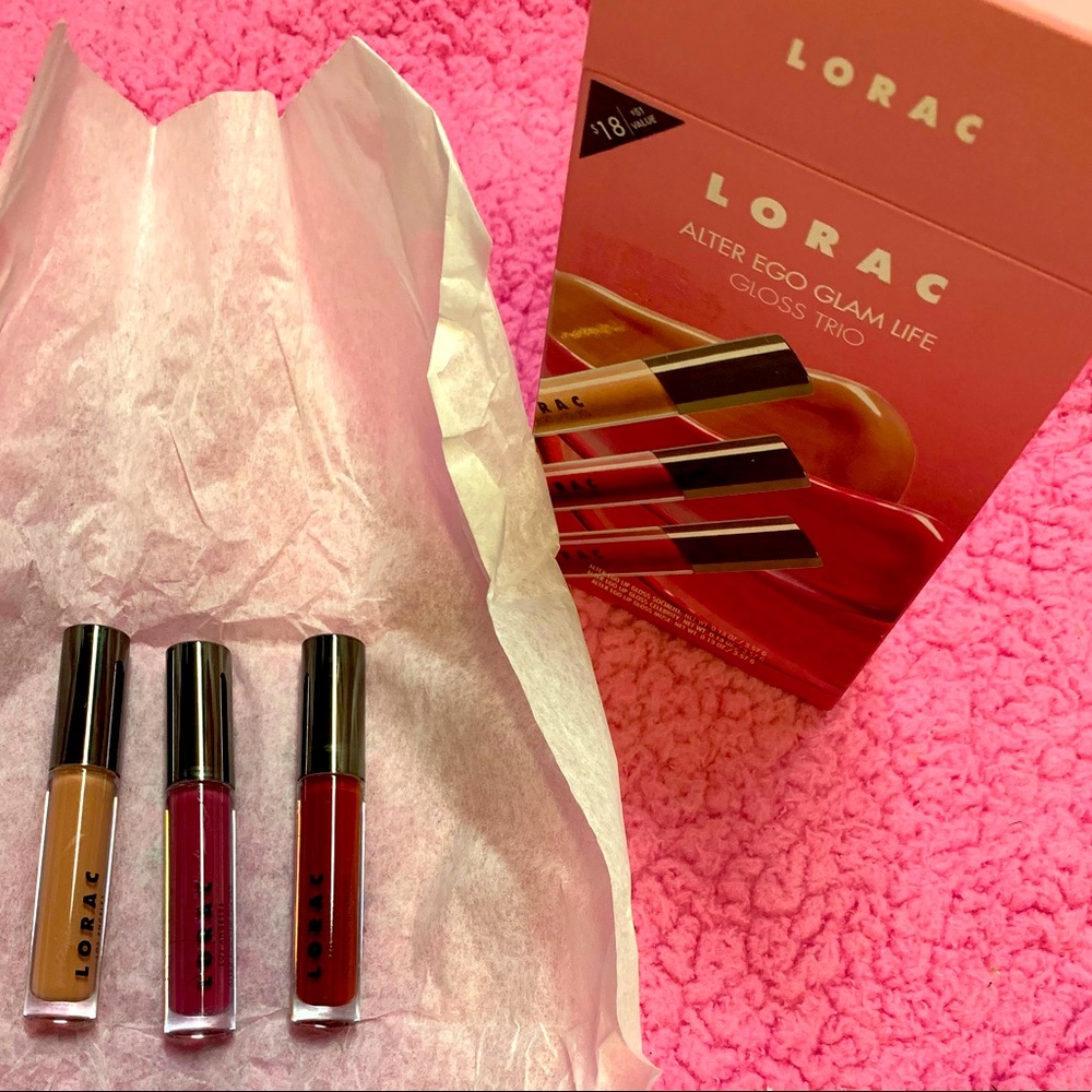 NEW in Box LORAC 3 pc Lip Gloss Set 🤍